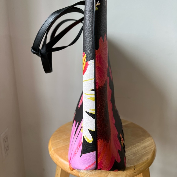 Desigual Reversible Floral Shopper Bag - Picture 8 of 8